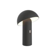 Aluminor Capsule LED-bordslampa, mobil, svart