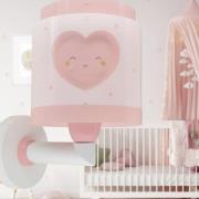 Dalber Baby Dreams vägglampa med kontakt, rosa