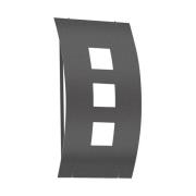 CMD Graal utomhusvägglampa, pulverlackerad