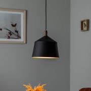 Opviq Hänglampa Saglam 3720 1 lampa Ø 25 cm svart/guld