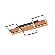 Trio Lighting Harper LED-taklampa med tre kvadrater