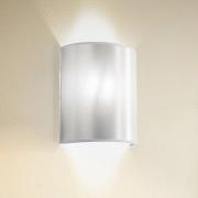 Euluna Vägglampa Satin i satin, vit/guld
