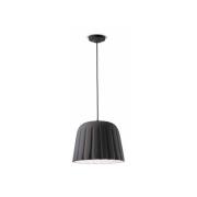 Ferroluce Taklampa Madame Gres keramik 30 cm antracit