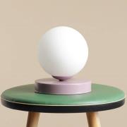 ALDEX Bordslampa Joel, höjd 17 cm, lila/vit