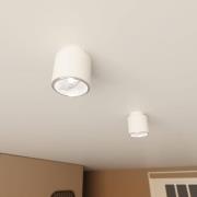 EMIBIG LIGHTING Taklampa Nano, vit, 1 lampa, metall