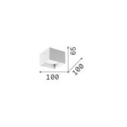 Ideallux Ideal Lux downlight Spike Square, kopparfärgad, aluminium, 10...