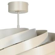 Euluna taklampa Vento, beige, Ø 60 cm