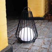 Dyberg Larsen LED-batteridriven bordslampa Evesham, höjd 48 cm