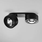 Egger Licht EGG DLS LED-spot Clippo Optic Duo, svart/svart, DTW