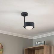 Argon Taklampa Mado i stål, svart, 1 lampa