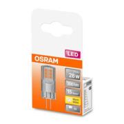 OSRAM LED-stiftlampa G4 2,2W, varmvit, 300 lm