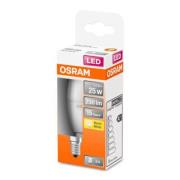 OSRAM Classic B LED-lampa E14 3,3W 2 700K matt