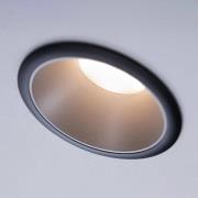 Paulmann Cole LED-spot silversvart 3-pack