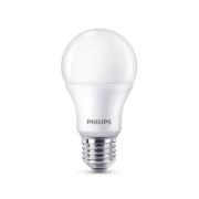 Philips E27 LED-lampa A60 8 W 2 700 K matt 4-pack