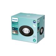 Philips Dive LED-inbyggnadsspot IP65 rund svart