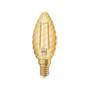 Radium LED Essence Ambiente E14 2,5W räfflad guld