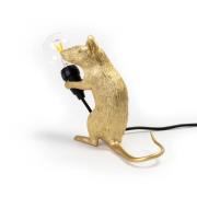 SELETTI LED-dekorbordslampa Mouse Lamp USB sittande guld