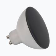 LIGHTME LED-lampa GU10 4,9W CCT 2 700/4 000 K Ø 7cm svart