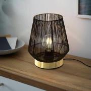 EGLO Bordslampa Escandidos, svart/guld