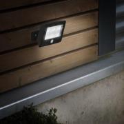 Briloner Utomhus LED-spot Kollig med sensor, IP54, svart