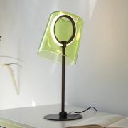 Paul Neuhaus LED-bordslampa Zula, grön, höjd 42 cm