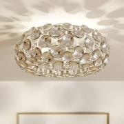 Lindby taklampa Reza, Ø 48 cm, kromfärgad, E14