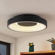 Lindby Izan LED-taklampa, RBGW, svart