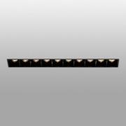 FARO BARCELONA LED-inbyggnadslampa Troop Trimless, 10 lampor