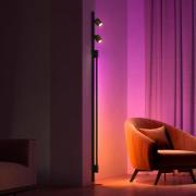 Philips Hue Perifo 2x Spots, gradient rör svart