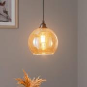 Opviq Hänglampa Gold 020 1 lampa glas Ø20cm