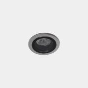 LEDS-C4 Eko inbyggnadsspot för utomhusbruk, grå, Ø 7,5 cm, aluminium