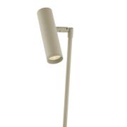 HELL Tom Pro LED-bordslampa, sandfärgad, höjd 47cm, CCT, dimmer