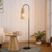 Lindby golvlampa Venora, 145 cm hög, bambu, E27