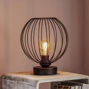 HELAM Bordslampa Cumera med burskärm, Ø 24 cm