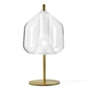 miloox by Sforzin Bordslampa X-Ray, skärm 18 cm hög, klar