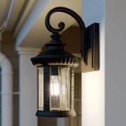 Lindby Barret utomhusvägglampa, 39 cm, aluminium, brun