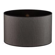 Duolla Lampskärm Roller Ø 50 cm, svart/silver