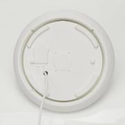 Fumagalli LED-utomhusvägglampa Berta Ø 27,5 cm vit 11W CCT