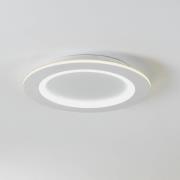 EGLO connect LED-taklampa Padrogiano-Z, Ø 45 cm, vit