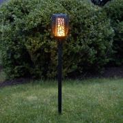 STAR TRADING Flame LED-solcellslampa, tre användningsalternativ, 54 cm