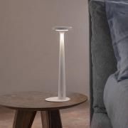 Karman LED-bordslampa Papiria, matt vit, CCT