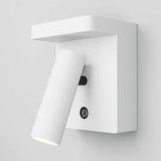 Maytoni LED-vägglampa Aron, vit, dimbar, vridbar