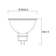 Sylvania LED reflektor GU5.3 5,8W 6.500K dimbar 36° 480lm