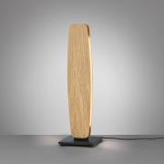 Quitani Persida LED-bordslampa, höjd 50 cm, ek, 2.700 K