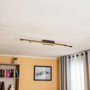 Quitani Talon LED-taklampa 2 lampor svart anodiserad