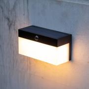 LUTEC connect LED-solcellsutomhusvägglampa Fran, CCT