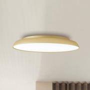 Viokef LED-taklampa ART, Ø 45 cm, krämguld, metall