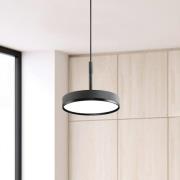 Viokef LED-pendellampa Don, grå, Ø 20 cm, metall