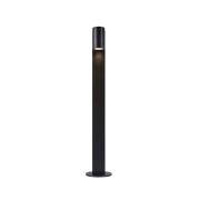 Nordlux Väglampa Tin 80, svart, aluminium, IP44, GU10