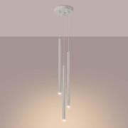 SOLLUX LIGHTING Pastelo hänglampa, beige, Ø 19 cm, stål